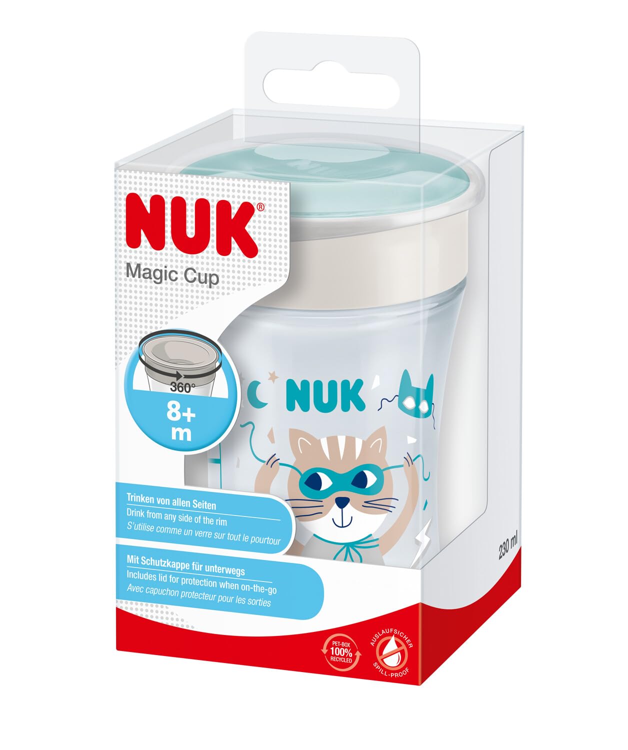 NUK Magic Cup 230ml – 8+ Months
