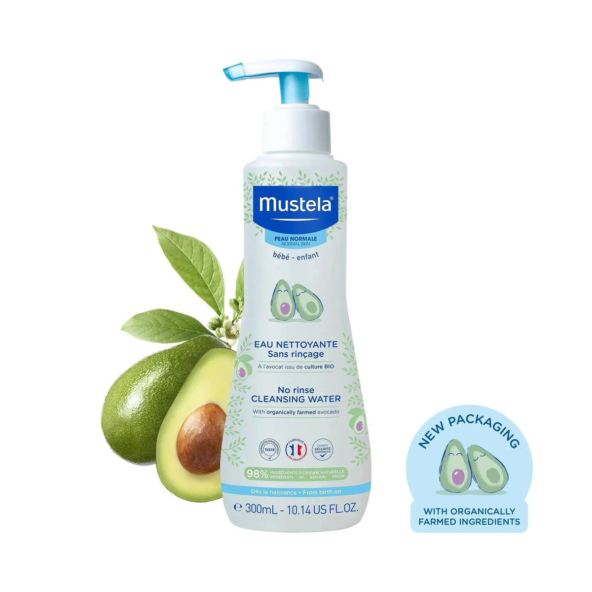 Mustela No Rinse Cleansing Water Micellar Water-Based Cleanser - 300ml-2