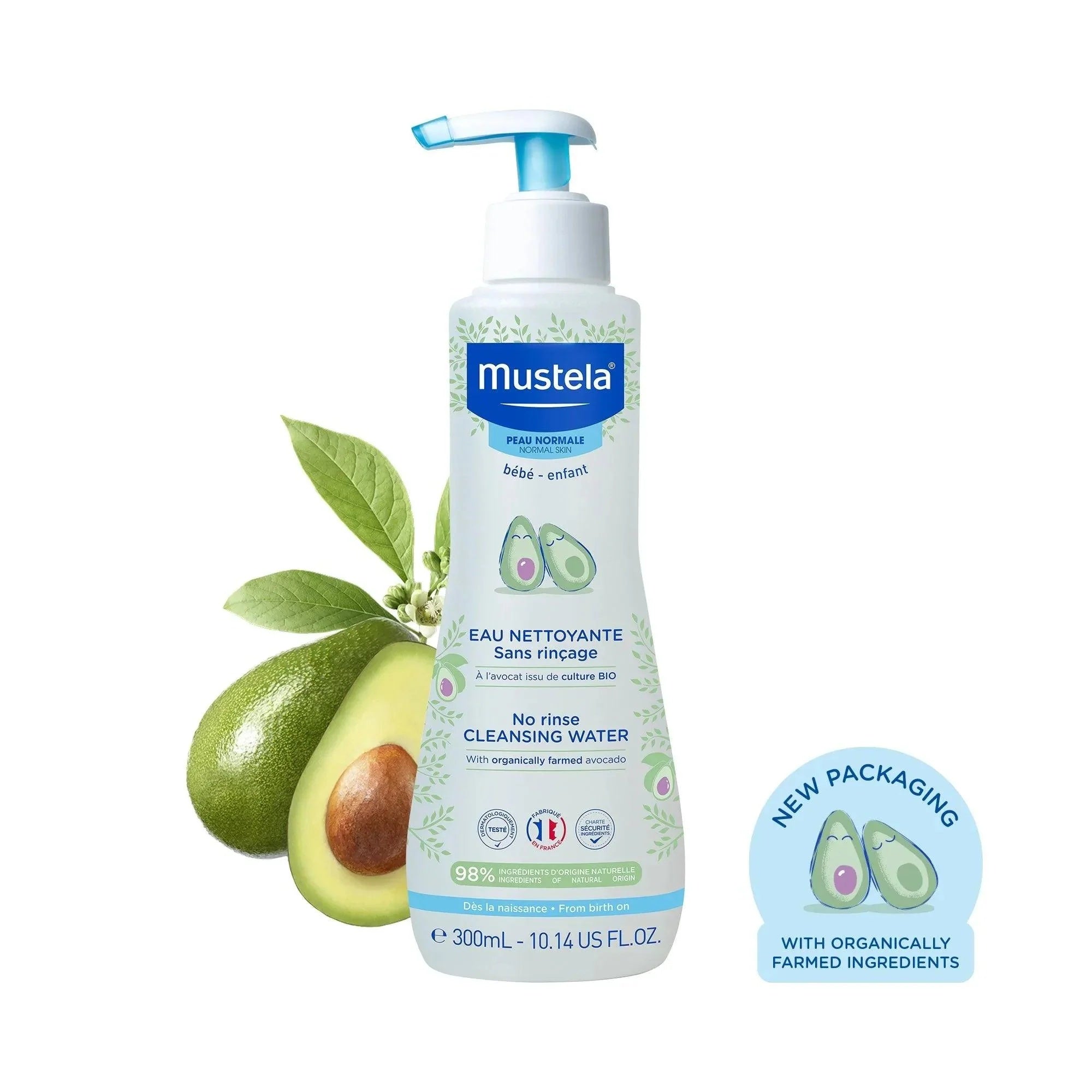 Mustela No Rinse Cleansing Water Micellar Water-Based Cleanser - 300ml-2