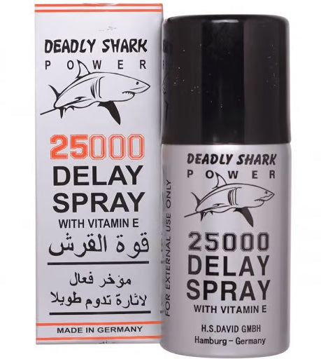 Deadly Shark Power 25000 Delay Spray 30ml-2
