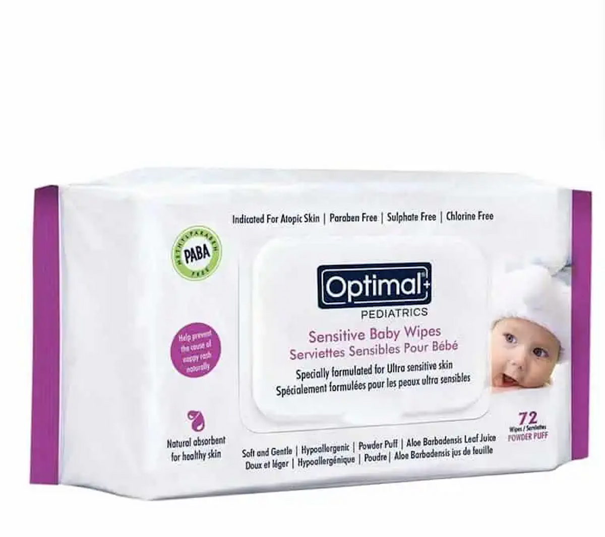 Optimal SENSITIVE BABY WIPES-4