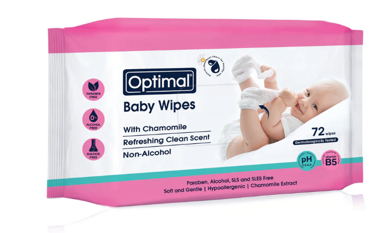 Optimal BABY CHAMOMILE WIPES-1