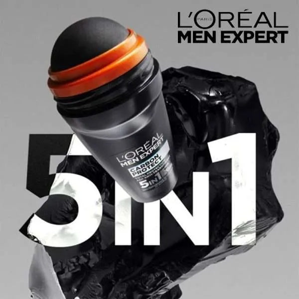L’Oreal Men Expert Carbon Protect 5-in-1 Roll-On Deodorant 50ml – 48H Protection-2