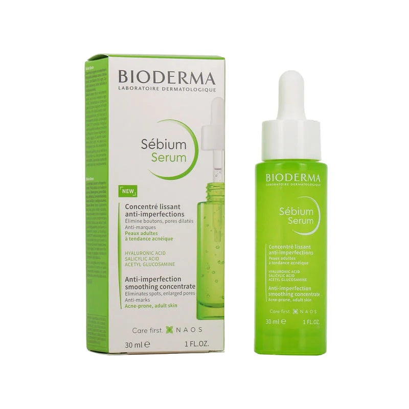 Bioderma Sebium Serum 30ml For Oily and Acne-prone Skin.-1