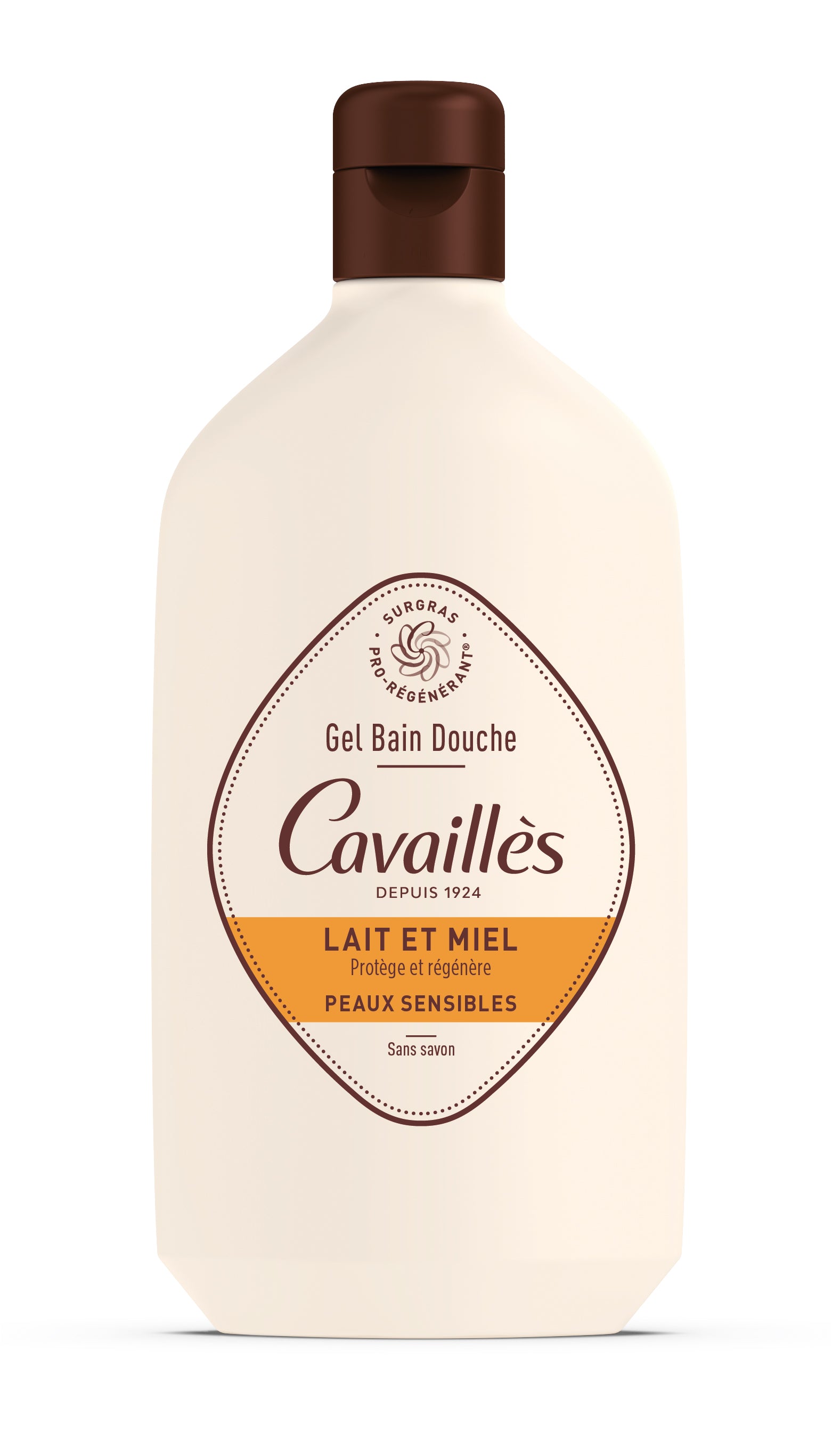 ROGE CAVAILLES Milk and Honey Bath and Shower Gel-1