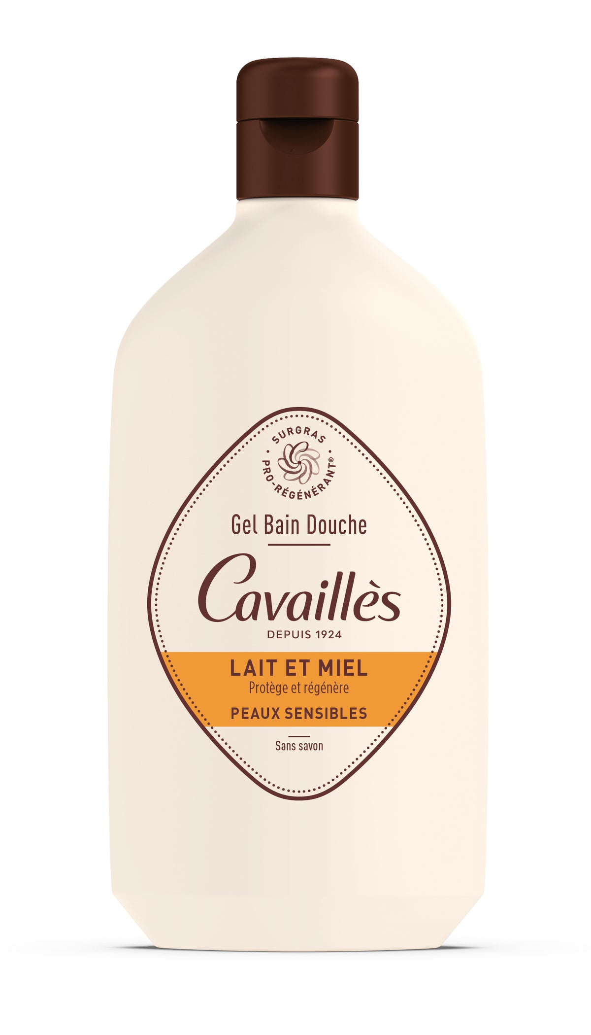 ROGE CAVAILLES Milk and Honey Bath and Shower Gel-1