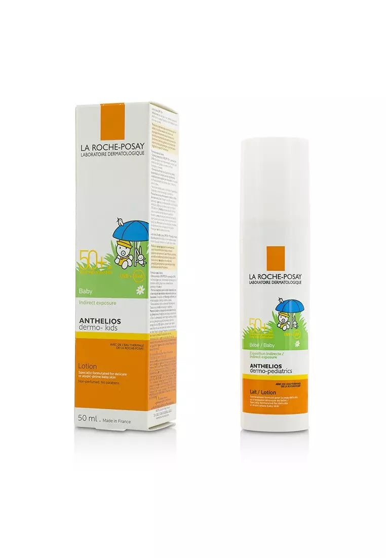 La Roche-Posay Anthelios Baby Lotion SPF 50+ 50ml | High Protection Sunscreen for Sensitive Baby Skin-1