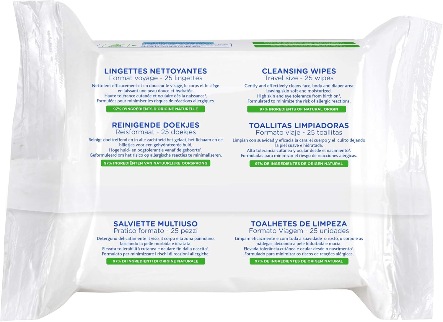 Mustela Cleansing Wipes 25 Wipes-2