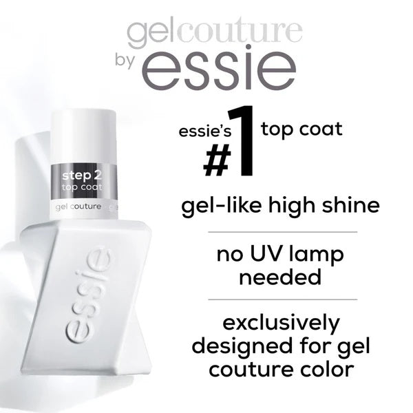 Essie Gel Couture Top Coat | Long-Lasting, High-Gloss Finish for Salon-Quality Nails-5