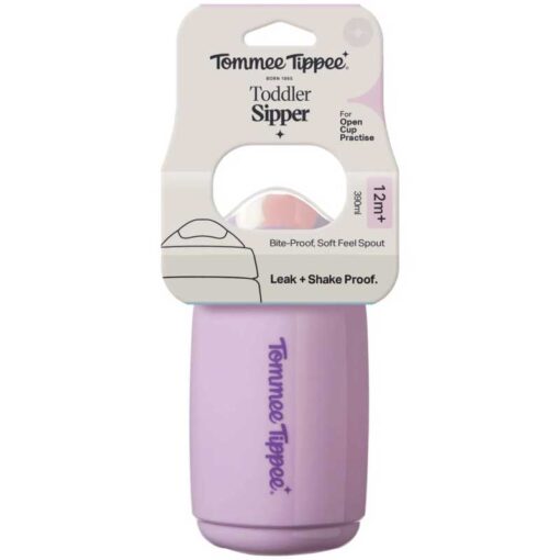 Tommee Tippee Toddler Sipper Cup Water Bottle 390ml – 12m+ Non-Spill Training Cup-1