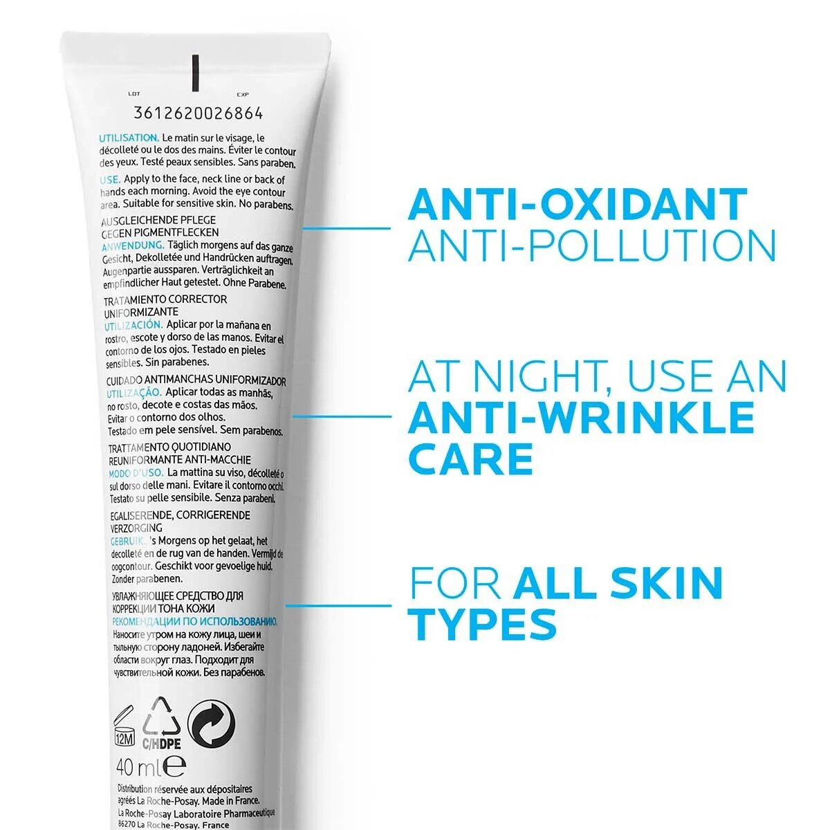 La Roche Posay Pigmentclar Moisturising Cream Spf 30-2