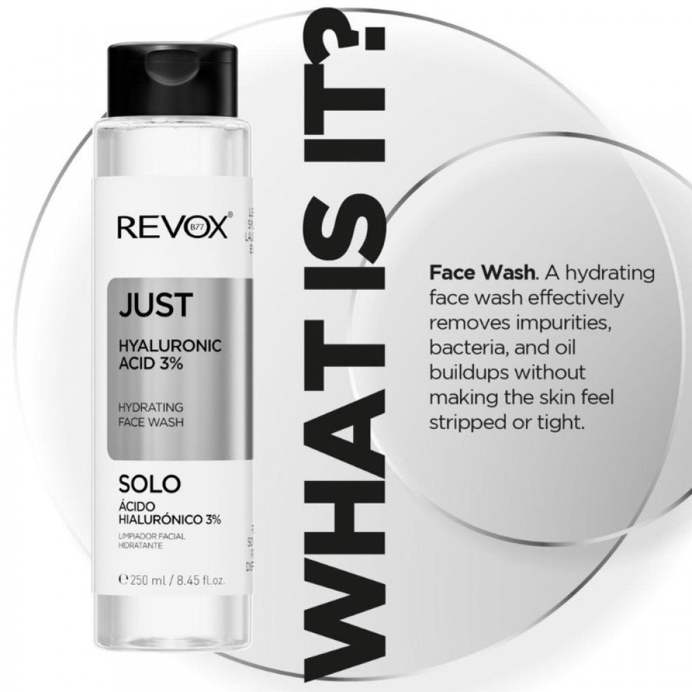 REVOX B77 JUST HYALURONIC ACID 3% GEL WASH-2