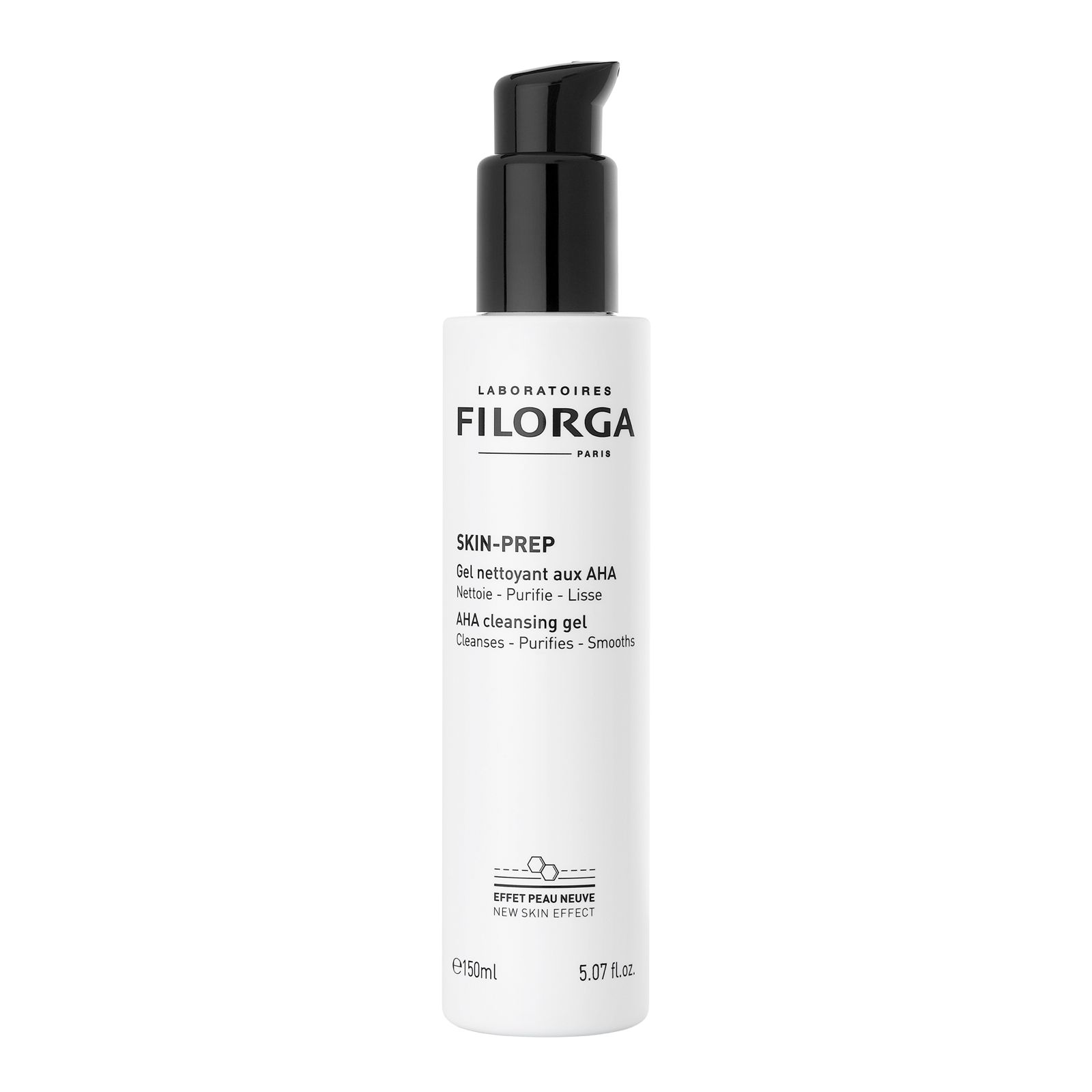 Filorga Skin-Prep AHA Cleansing Gel 150ml | Micro-Peeling Cleanser for Purified, Mattified Skin-1