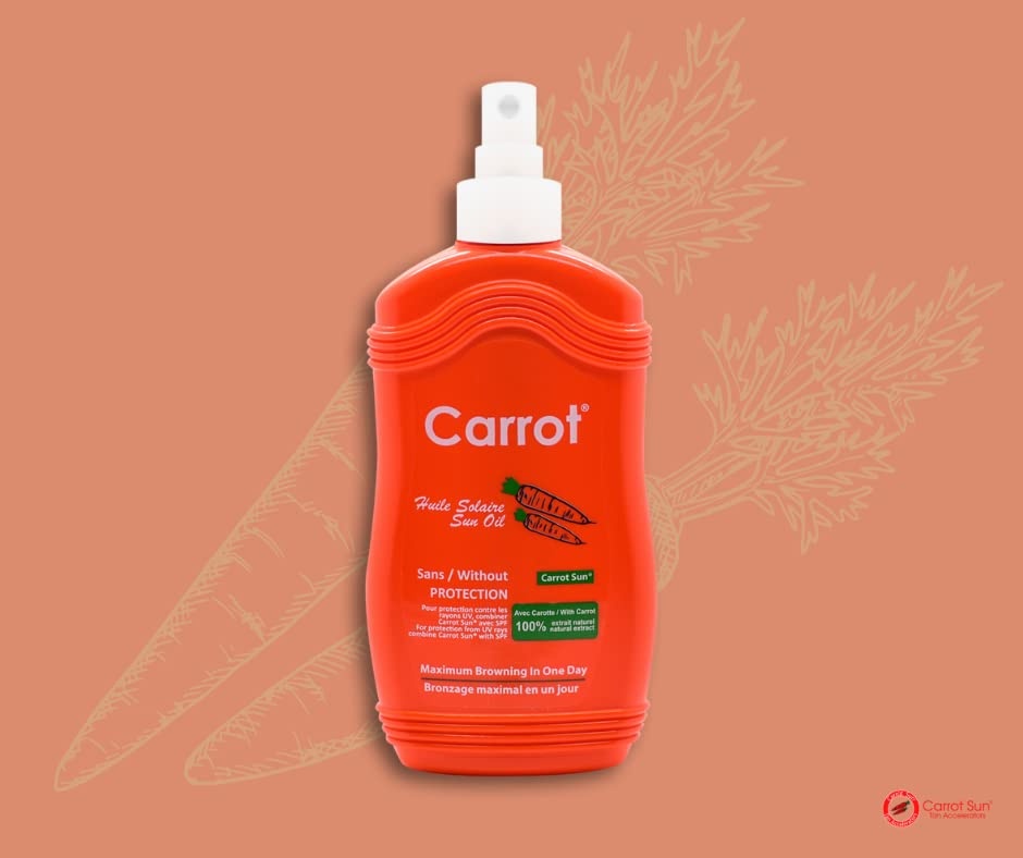 Carrot Sun Tanning Oil 200 ml-4