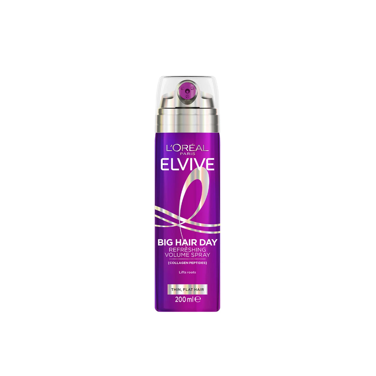L'Oreal Paris Elvive Collagen Lifter Big Hair Day Refreshing Volume Spray 200ml for Thin Flat Hair