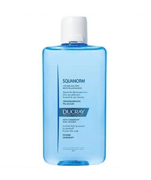 Ducray Squanorm Anti-Dandruff Zinc Lotion for Dry and Oily Scalp with Zinc Pyrithione 200ml-1