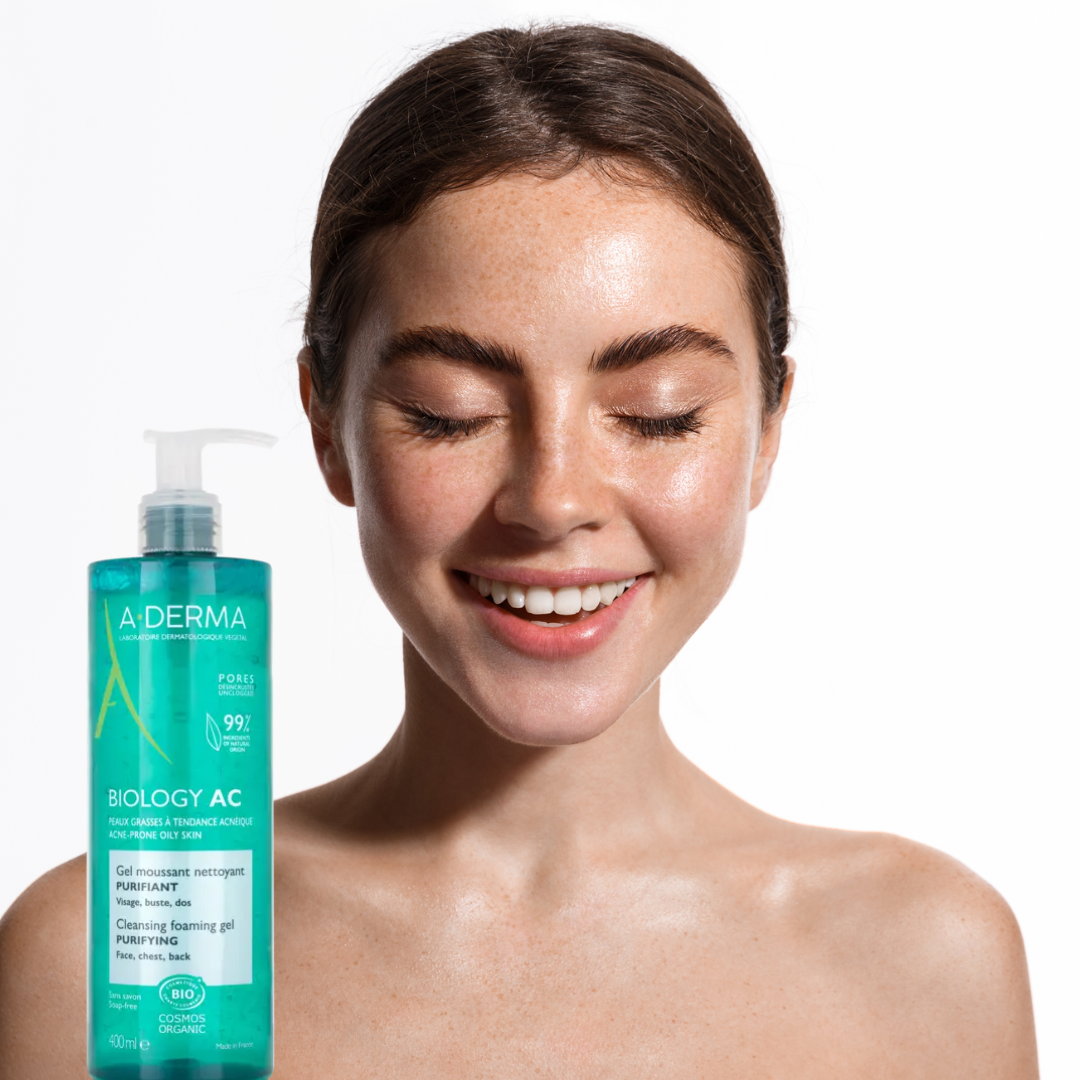 Aderma Biology AC Purifying Foaming Cleansing Gel – 200ml & 400ml