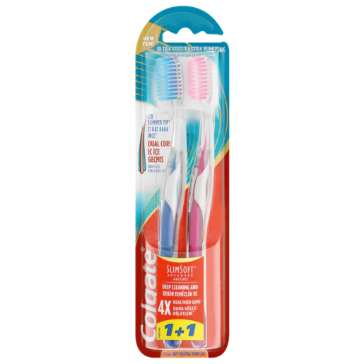 Colgate Slim Soft Compact Multipack Toothbrush-1