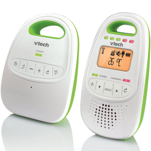 VTech Digital Audio Baby Monitor with LCD Screen DECT 6.0 Two-Way Talk Temperature Sensor and Night Light-1