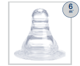 Optimal REDUCE A/I SILICONE NIPPLE 2pcs-3