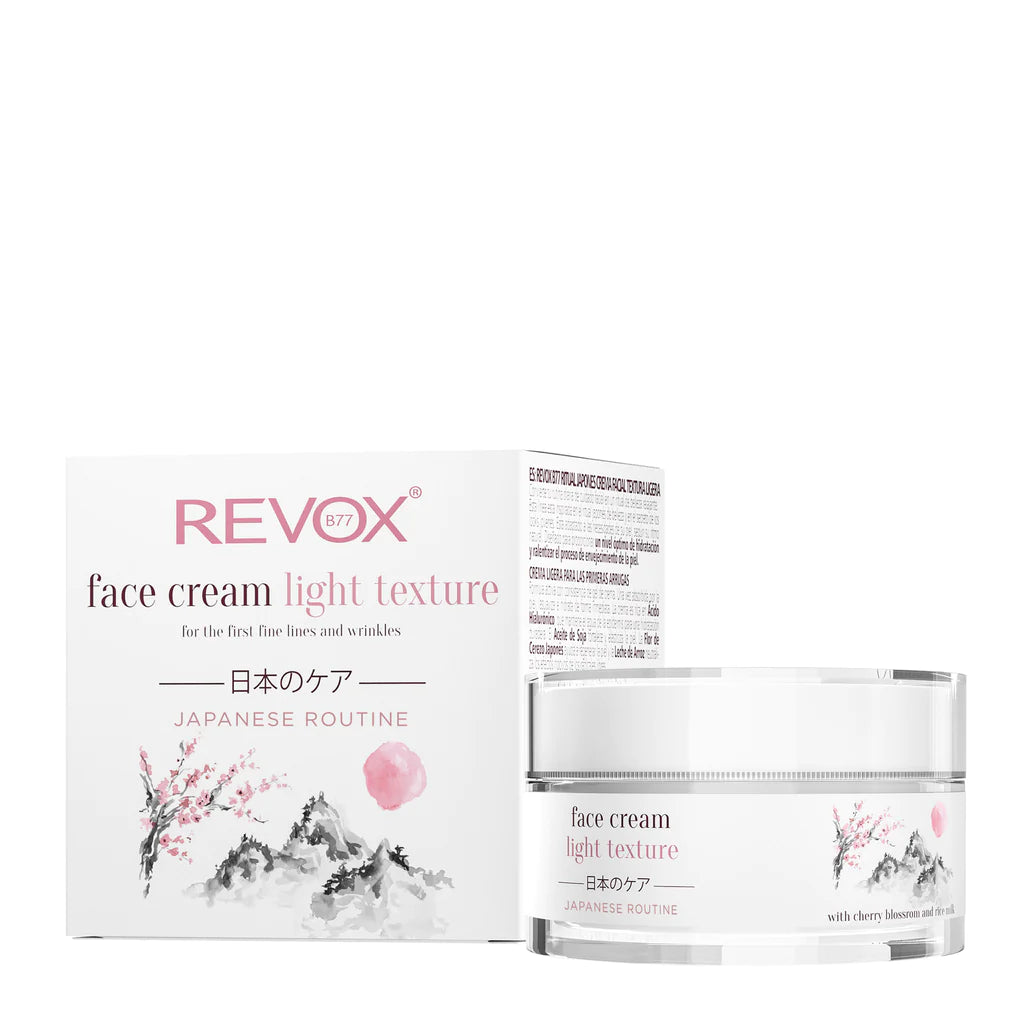Revox B77 Japanese Routine Face Cream Light Texture Non- Greasy - 50ml-4