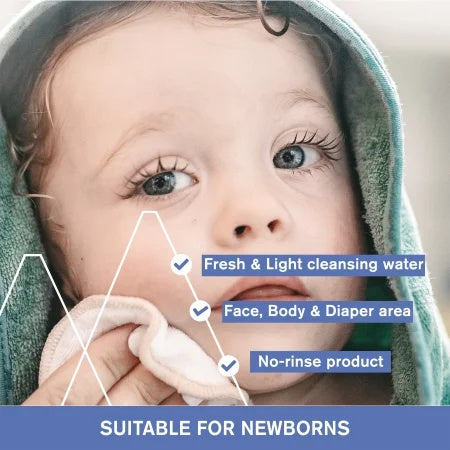 Uriage Bébé 1st Cleansing Water 300ML - Gentle Cleansing for Baby's Sensitive Skin-3