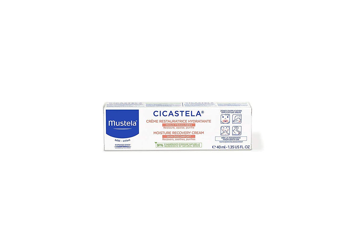 Mustela Cicastela Moisture Recovery Repairing Cream - 40ml-4