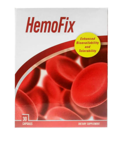 HemoFix 30 Capsules, Iron Supplement-1