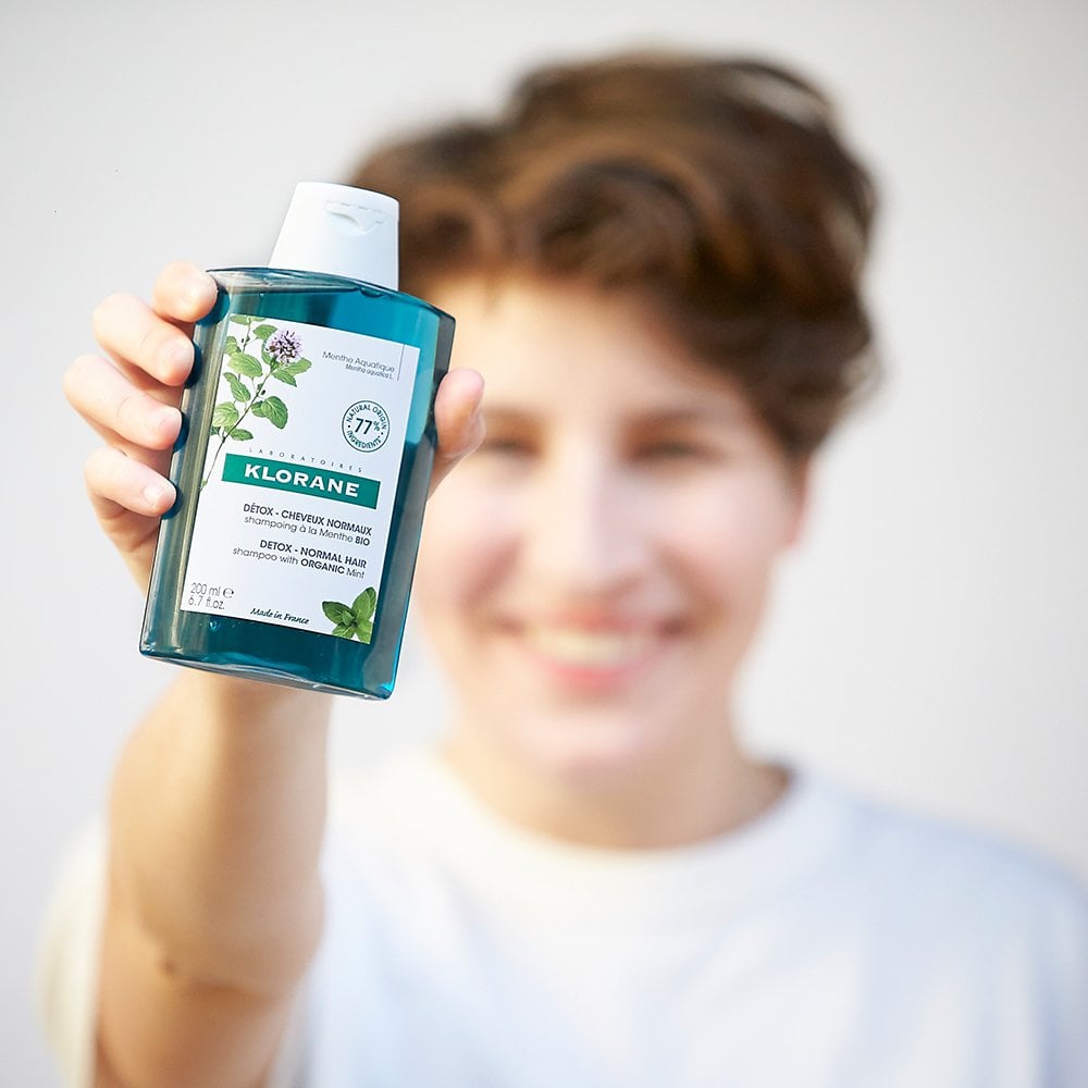 Klorane Detox Shampoo with Aquatic Mint-5