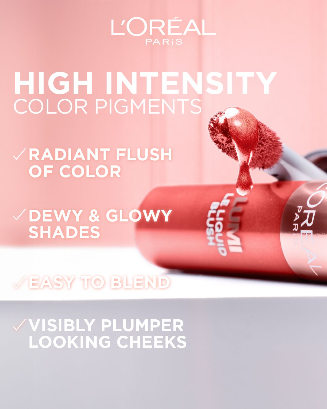 L'Oreal Paris Lumi Liquid Blush – Radiant Glow with Lightweight Formula-5