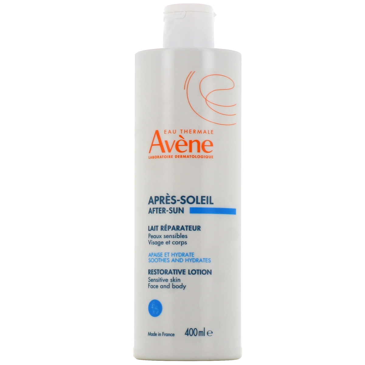 Avene Reparateur Apres Soleil 400ML - Soothing After-Sun Repair Lotion for All Skin Types-1