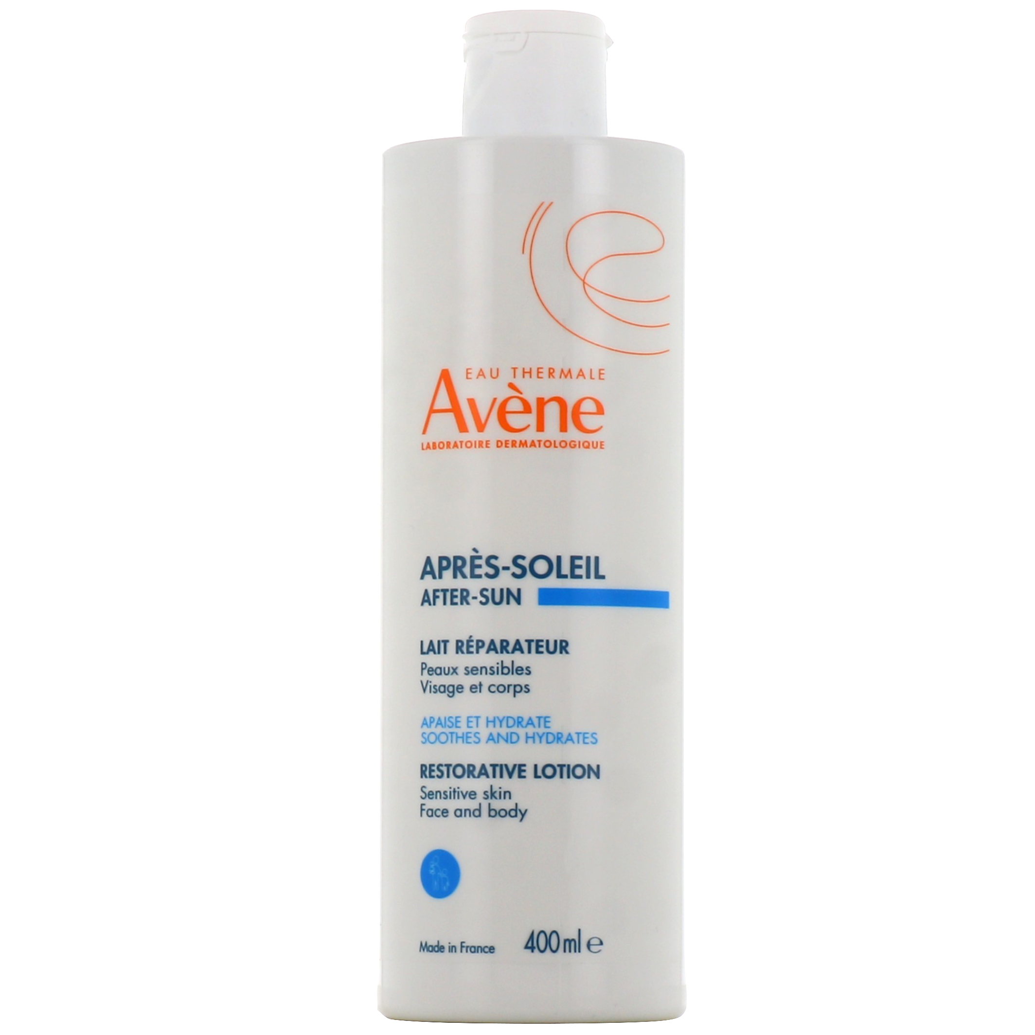 Avene Reparateur Apres Soleil 400ML - Soothing After-Sun Repair Lotion for All Skin Types-1