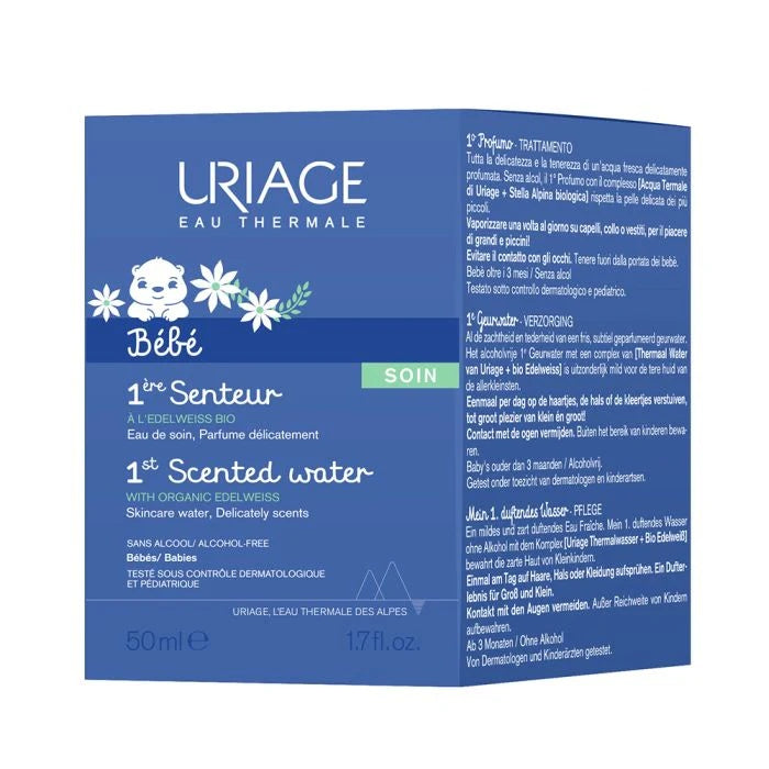 Uriage Bébé 1st Scented Water 50ML - Gentle Fragrance for Babies-1