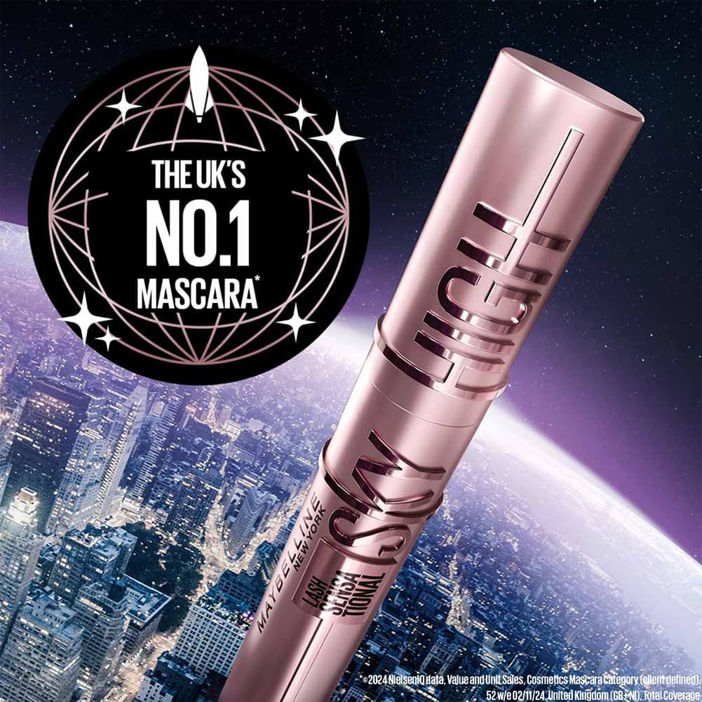 Maybelline New York Lash Sensational Sky High Mascara - Plum Twilight | Intense Volume & Length-5