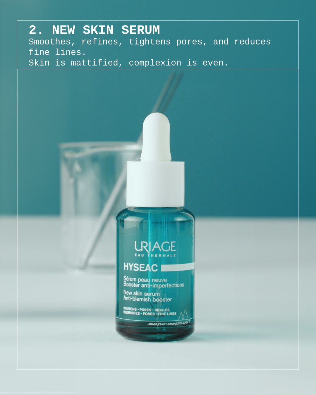 Uriage Hyseac Serum Peau Neuve - Anti-Imperfection Serum for Clear and Smooth Skin-3