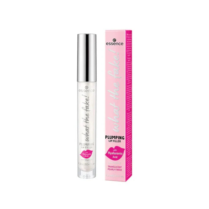 Essence What The Fake! Plumping Lip Filler with Hyaluronic Acid – Volumizing & Hydrating Gloss-1