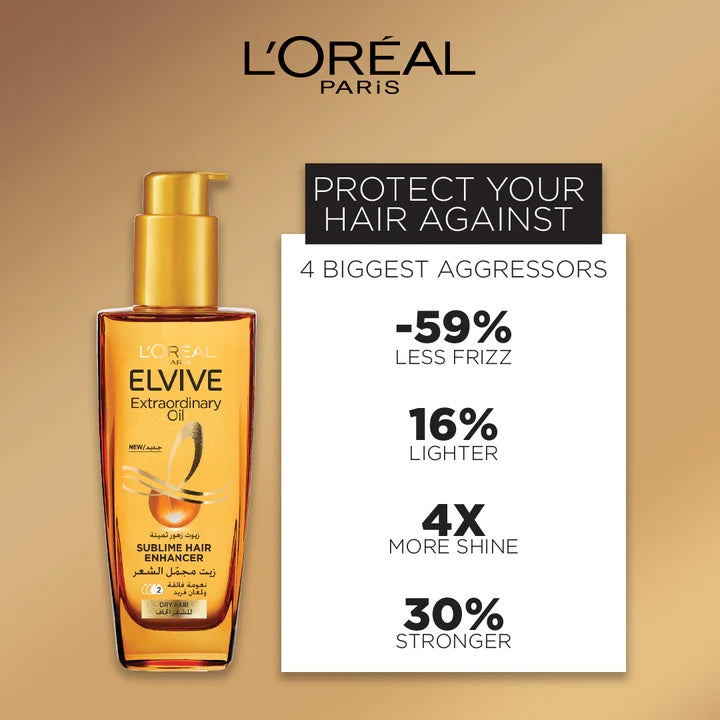 L'Oreal Paris Elvive Extraordinary Oil Serum-5