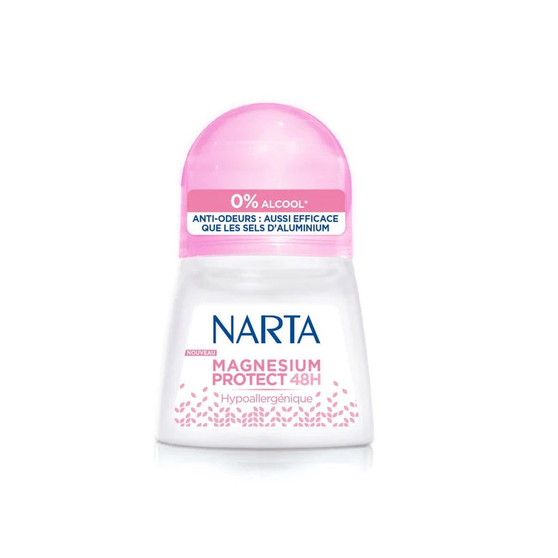Narta Magnesium Protect 48H Roll-On Deodorant – Hypoallergenic & Alcohol-Free-1