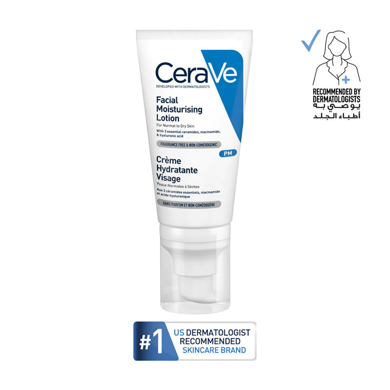 CeraVe Facial Moisturizing Lotion pm Crème Hydratante Visage - 52ml-2