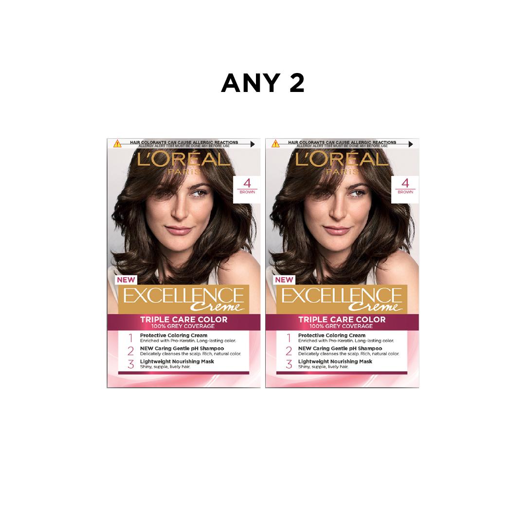 L’Oréal Paris Excellence Crème Hair Color – Buy Any 2 Get 20% Off-1