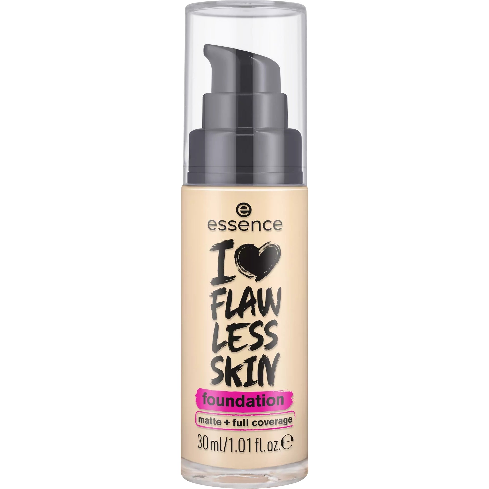 Essence I Love Flawless Skin Foundation 20 Medium Porcelain SPF 20 30 ml-1