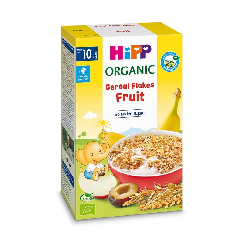 HiPP Cereal Flakes Fruits 200g – Organic Baby Cereal (10M+)-1