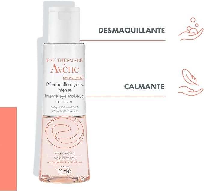Avene Intense Makeup Remover Micellar Waterproof Anti-Irritation Make-Up- 125ml-2