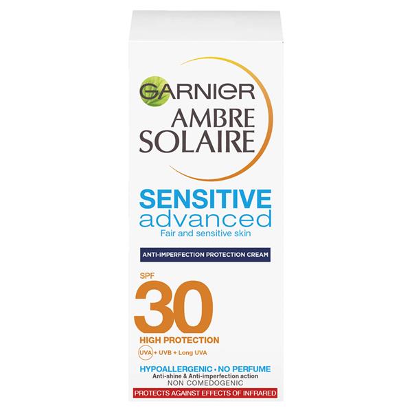 Garnier Ambre Solaire Sensitive Advanced Anti-Imperfection Cream SPF 30-1