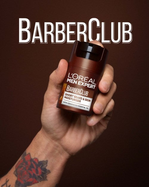 L'Oreal Men Expert Barber Club Beard & Skin Moisturiser 50ml – Hydrating Cream for Beard & Face-5