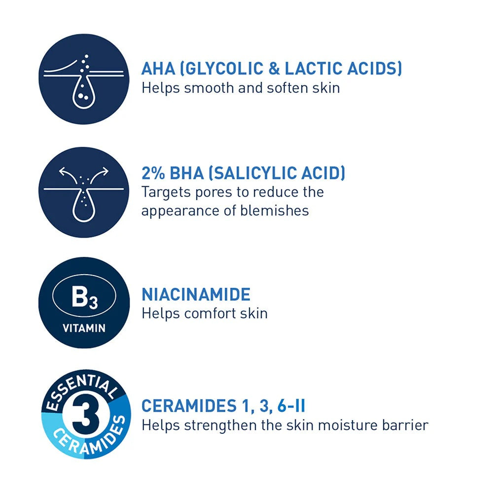 CeraVe Blemish Control Gel with Glycolic Acid and Lactic Acid 40ml | Acne Treatment Gel for Clear Skin-4