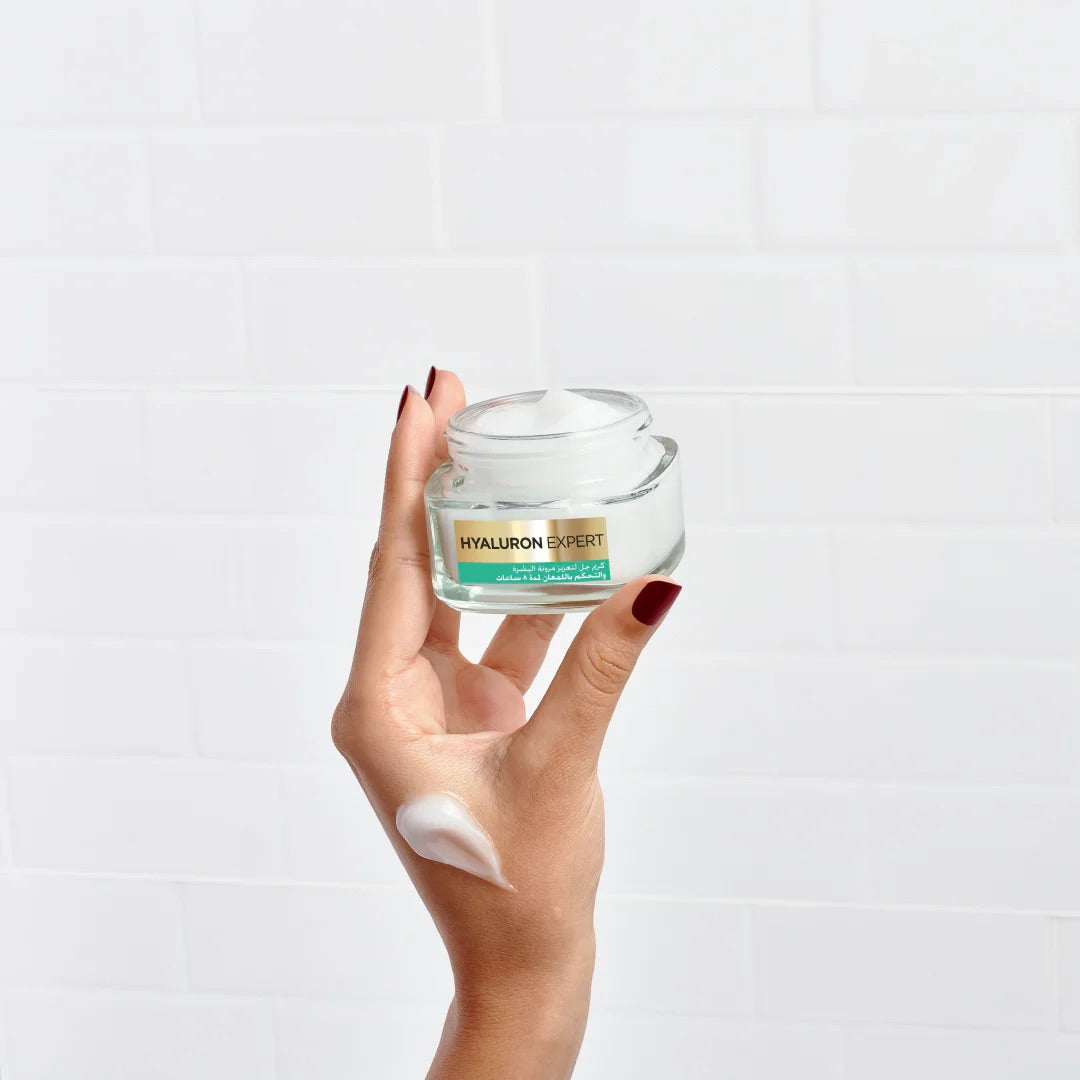 L'Oreal Hyaluron Expert Shine Control Replumping Gel-Cream- 50ml-5