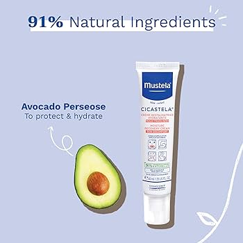 Mustela Cicastela Moisture Recovery Repairing Cream - 40ml-5