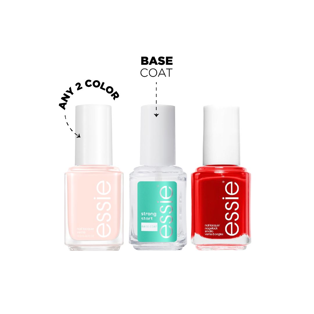 Essie Nail Polish Deal Any 2 Nail Colors & Base Coat - 30% Off-1