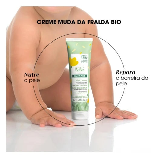 Klorane Baby Nappy Cream with Organic Calendula 100ml-4